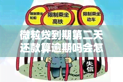 微粒贷到期第二天还款算逾期吗会怎么样：解答疑问并提供建议