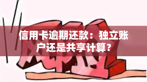 信用卡逾期还款：独立账户还是共享计算？