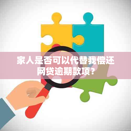 家人是否可以代替我偿还网贷逾期款项？