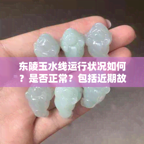 东陵玉水线运行状况如何？是否正常？包括近期故障、维修情况等信息