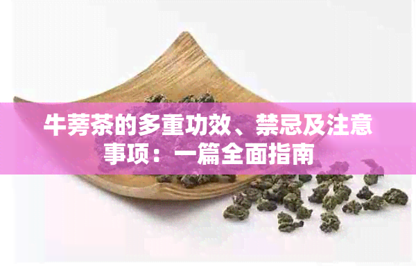 牛蒡茶的多重功效、禁忌及注意事项：一篇全面指南