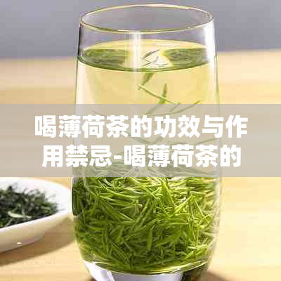 喝薄荷茶的功效与作用禁忌-喝薄荷茶的功效与作用禁忌是什么