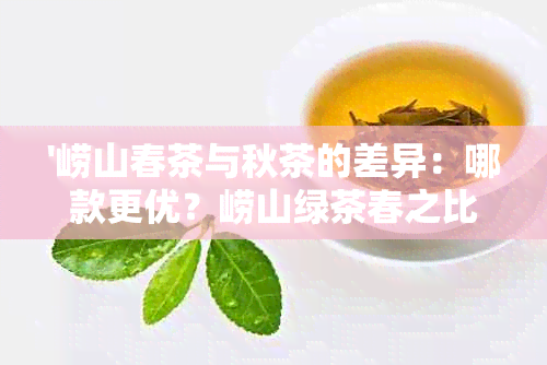 '崂山春茶与秋茶的差异：哪款更优？崂山绿茶春之比'