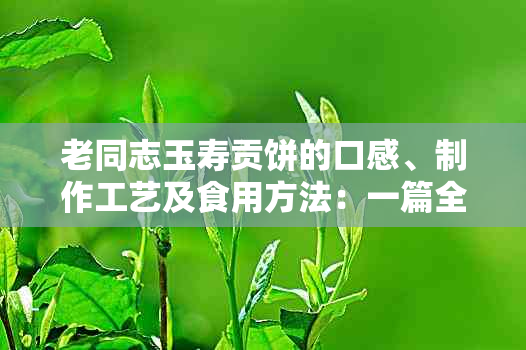 老同志玉寿贡饼的口感、制作工艺及食用方法：一篇全面的介绍与解析