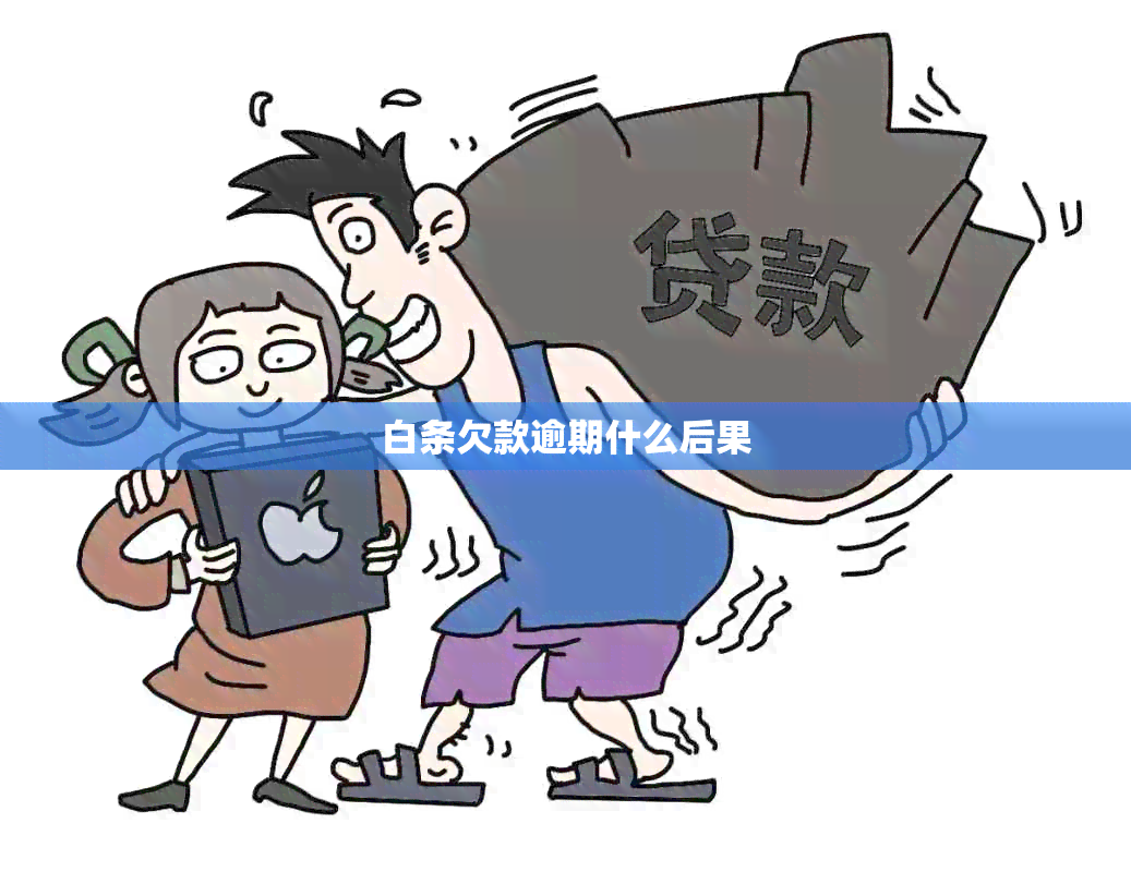 白条欠款逾期什么后果