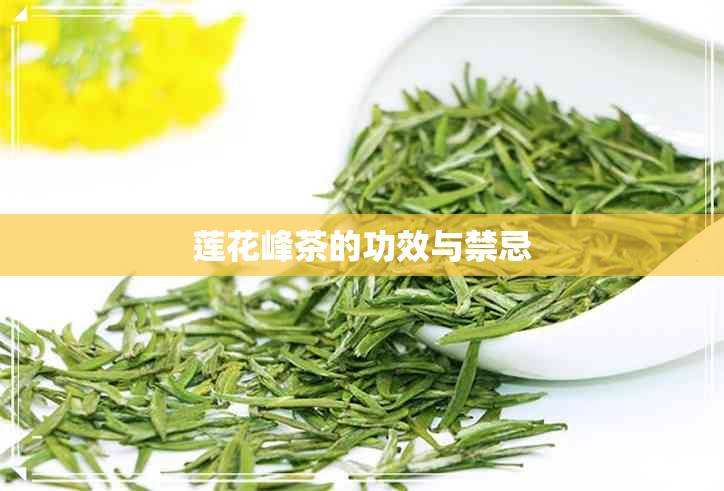 莲花峰茶的功效与禁忌