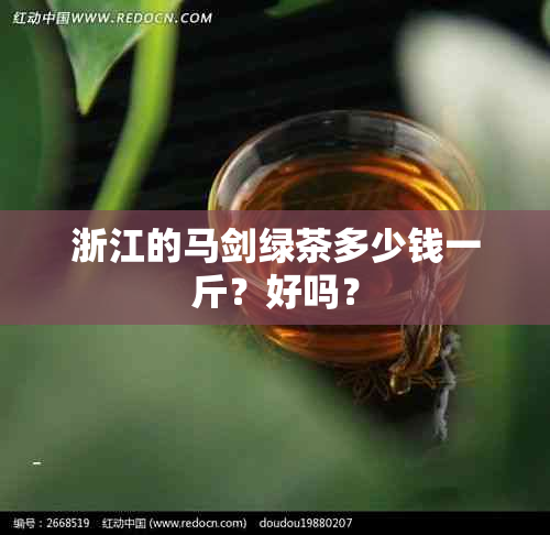 浙江的马剑绿茶多少钱一斤？好吗？