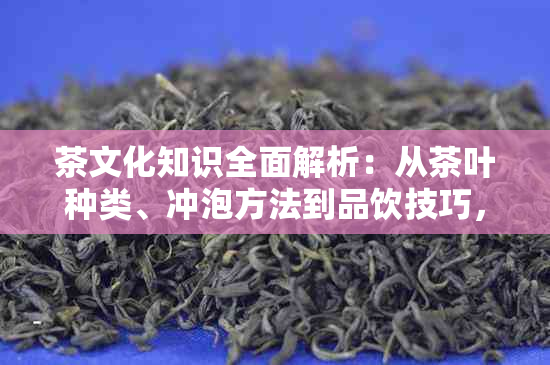 茶文化知识全面解析：从茶叶种类、冲泡方法到品饮技巧，一应俱全！