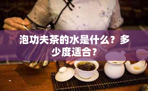 泡功夫茶的水是什么？多少度适合？