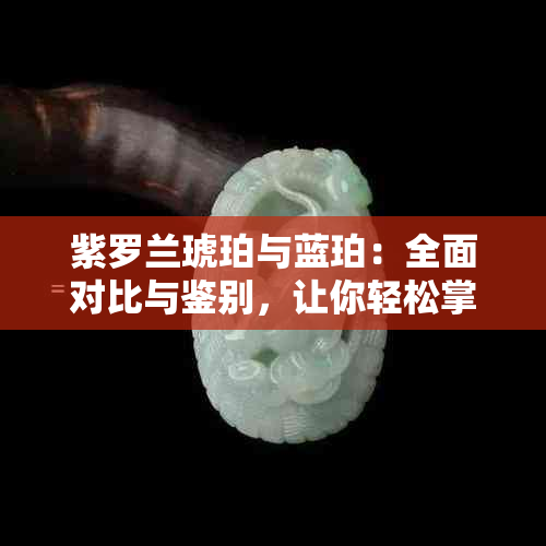 紫罗兰琥珀与蓝珀：全面对比与鉴别，让你轻松掌握两者差异