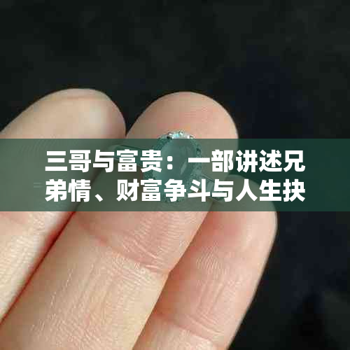 三哥与富贵：一部讲述兄弟情、财富争斗与人生抉择的