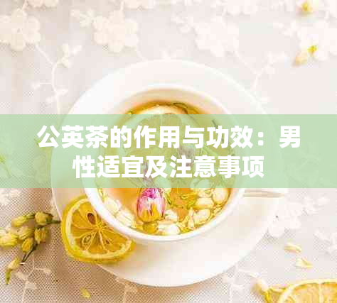 公英茶的作用与功效：男性适宜及注意事项