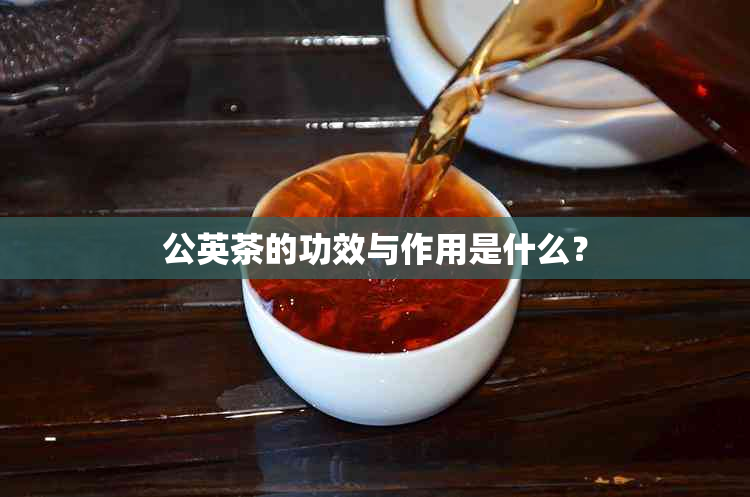 公英茶的功效与作用是什么？