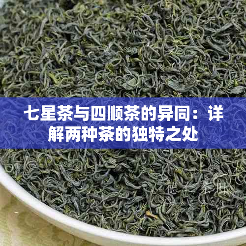 七星茶与四顺茶的异同：详解两种茶的独特之处