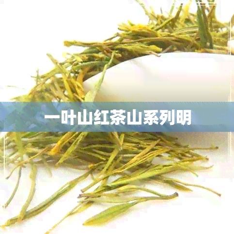 一叶山红茶山系列明