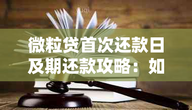 微粒贷首次还款日及期还款攻略：如何进行操作？