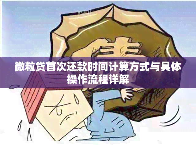 微粒贷首次还款时间计算方式与具体操作流程详解