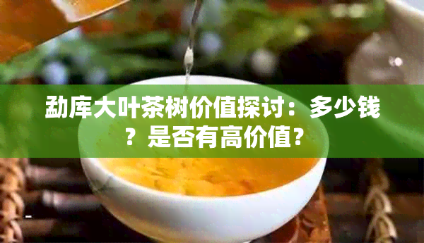 勐库大叶茶树价值探讨：多少钱？是否有高价值？