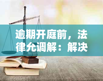 逾期开庭前，法律允调解：解决纠纷的新途径