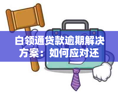 白领通贷款逾期解决方案：如何应对还款困难和信用修复？