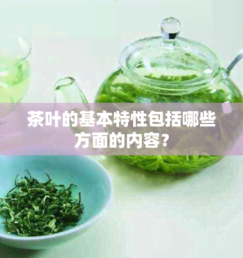 茶叶的基本特性包括哪些方面的内容？