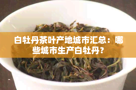 白牡丹茶叶产地城市汇总：哪些城市生产白牡丹？