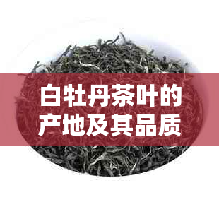 白牡丹茶叶的产地及其品质：哪里产的白牡丹茶叶？