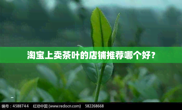 淘宝上卖茶叶的店铺推荐哪个好？