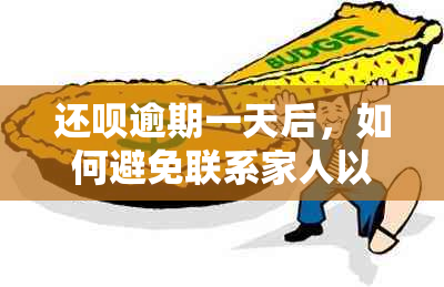 还款逾期一天后，如何避免联系家人以及解决逾期问题？