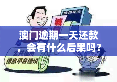 逾期一天还款，会有什么后果吗？