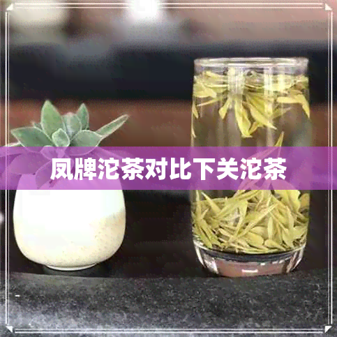 凤牌沱茶对比下关沱茶