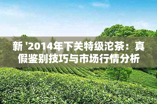 新 '2014年下关特级沱茶：真假鉴别技巧与市场行情分析'