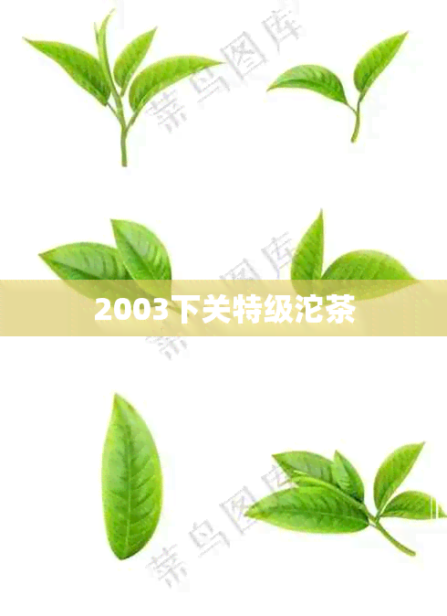 2003下关特级沱茶