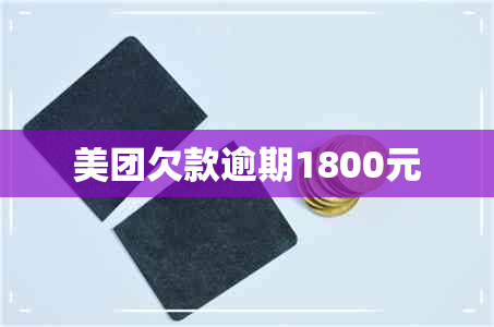 美团欠款逾期1800元