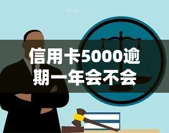 信用卡5000逾期一年会不会坐牢：逾期一年后果及处理方式