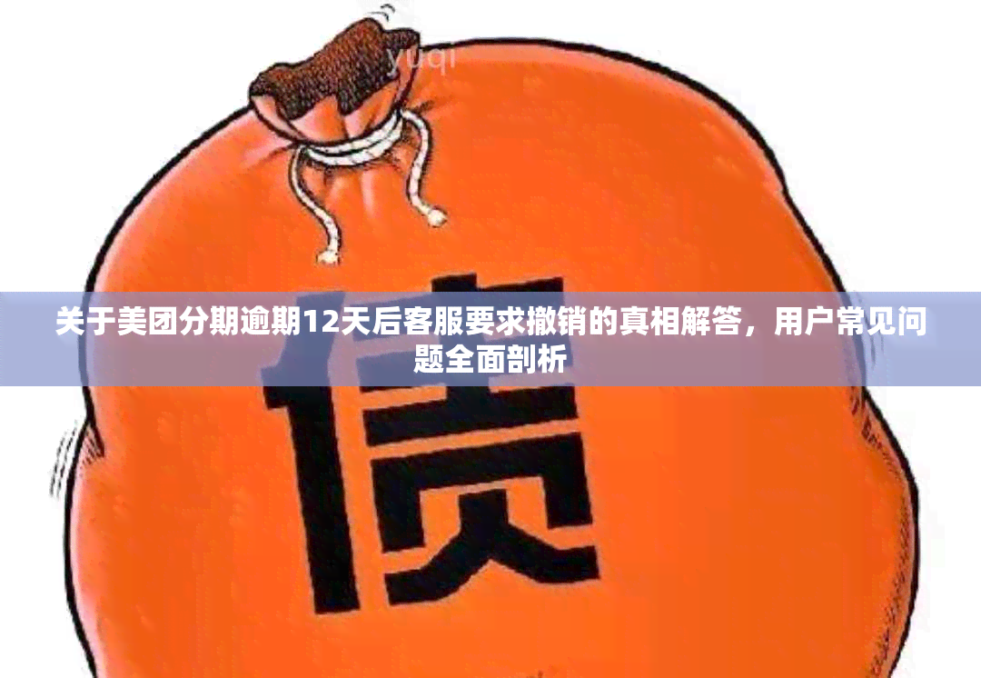 关于美团分期逾期12天后客服要求撤销的真相解答，用户常见问题全面剖析