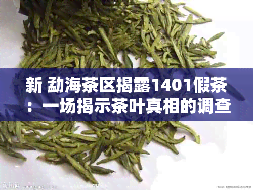 新 勐海茶区揭露1401假茶：一场揭示茶叶真相的调查