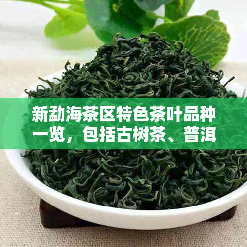 新勐海茶区特色茶叶品种一览，包括古树茶、普洱茶、大叶种等。