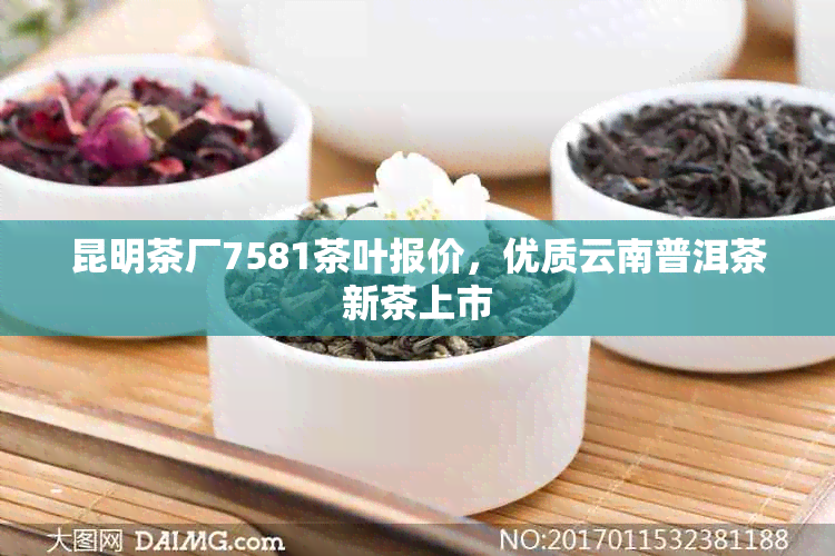 昆明茶厂7581茶叶报价，优质云南普洱茶新茶上市