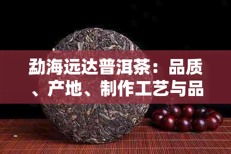 勐海远达普洱茶：品质、产地、制作工艺与品饮方法的全面解析