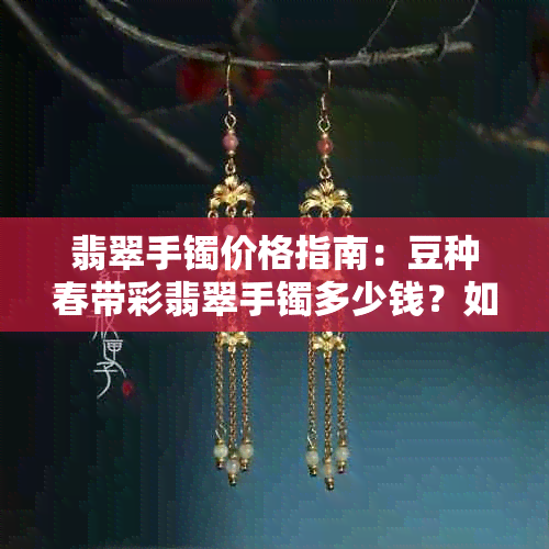 翡翠手镯价格指南：豆种春带彩翡翠手镯多少钱？如何鉴别真伪与购买技巧？