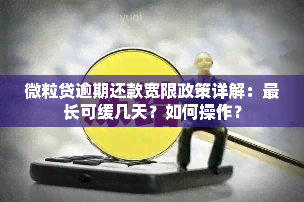 微粒贷逾期还款宽限政策详解：最长可缓几天？如何操作？