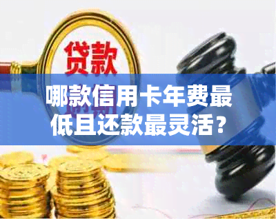 哪款信用卡年费更低且还款最灵活？