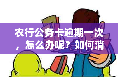 农行公务卡逾期一次，怎么办呢？如何消除记录？