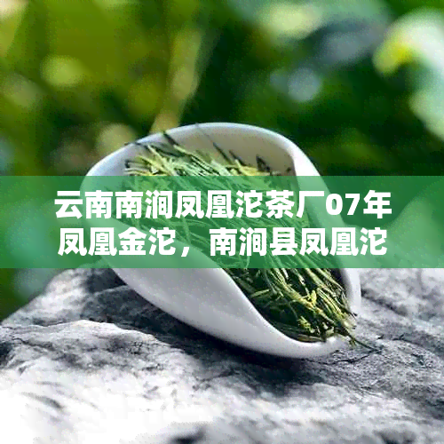 云南南涧凤凰沱茶厂07年凤凰金沱，南涧县凤凰沱茶特点及价格