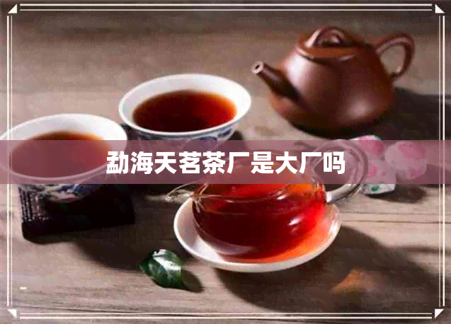 勐海天茗茶厂是大厂吗