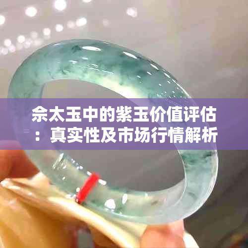 佘太玉中的紫玉价值评估：真实性及市场行情解析