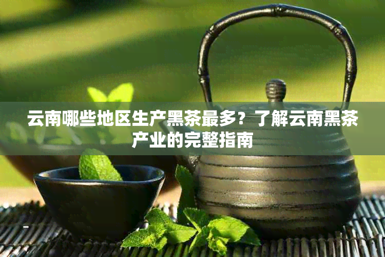 云南哪些地区生产黑茶最多？了解云南黑茶产业的完整指南