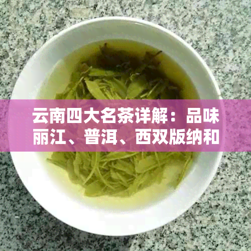 云南四大名茶详解：品味丽江、普洱、西双版纳和大理的茶文化与特色茶叶