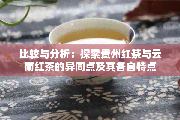 比较与分析：探索贵州红茶与云南红茶的异同点及其各自特点